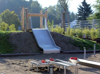 In unserem Garten
